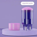 Ultimate Portable Hair Growth Serum Applicator Comb for Scalp Massage  ourlum.com 6 pin purple  