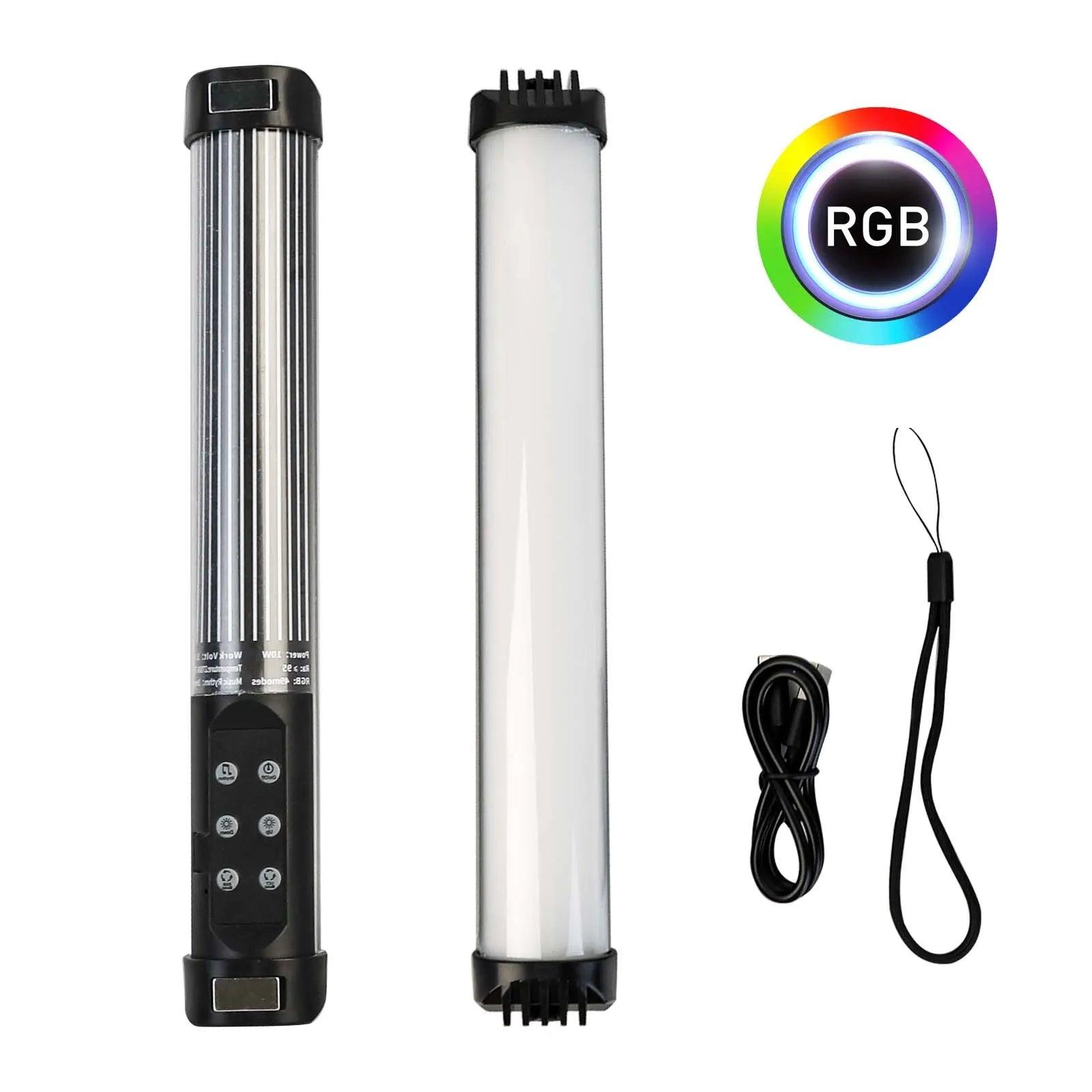 RGB Portable Handheld LED Fill Light Stick for Photography and Video Capture  ourlum.com   