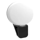 Compact Rechargeable Selfie Ring Light for Perfect Photos