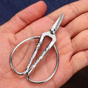 Retro Mini Stainless Steel Sewing Scissors for Needlework and Fabric Crafting  ourlum.com B-1Pcs  