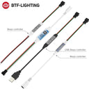 Mini WS2812B WS2811 LED Strip Light Controller with Music Bluetooth App - USB Powered  ourlum.com   