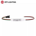 Mini WS2812B WS2811 LED Strip Light Controller with Music Bluetooth App - USB Powered  ourlum.com 3 Keys Controller  