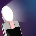 Portable LED Selfie Ring Light for Mobile Phones