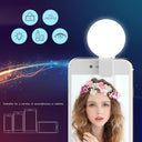 Portable LED Selfie Ring Light for Mobile Phones