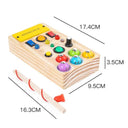 Montessori Interactive LED Light Busy Board for Toddlers - Educational Wooden Sensory Toy for Logical Thinking and Cognitive Development  ourlum.com TTF01031A  