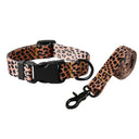 National Style Nylon Printed Dog Collar Leash Set with Free Engraving  ourlum.com collar and leash set 1 S 