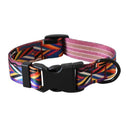 National Style Nylon Printed Dog Collar Leash Set with Free Engraving  ourlum.com Dog collar 3 S 