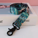 National Style Nylon Printed Dog Collar Leash Set with Free Engraving  ourlum.com   