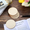 Natural Wood Crafting Discs - DIY Christmas Ornaments and Centerpieces  ourlum.com   