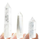 Crystal Power Obelisk Set - Natural Stone and Crystals Variety Pack for Home Decor, Meditation, and Healing  ourlum.com Clear Quartz 1pc Size 40-50mm 