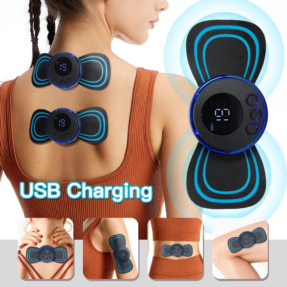 Electric Neck Massager with EMS Technology for Targeted Muscle Relief and Recovery  ourlum.com   