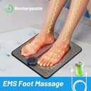 Electric Neck Massager with EMS Technology for Targeted Muscle Relief and Recovery  ourlum.com Foot massage  