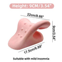 Neck Cloud - Ergonomic Cervical Traction Pillow for Quick Pain Relief  ourlum.com Upgraded PU Pink  