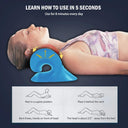 Neck Cloud - Ergonomic Cervical Traction Pillow for Quick Pain Relief  ourlum.com   