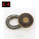 Metal Button Extender Set for Pants and Jeans - Adjustable Waistband Expansion Kit  ourlum.com C-4 1PC 