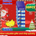 5-Pack CR2032 Lithium Cell Button Batteries for Watches, Toys, and Remotes  ourlum.com 30pcs(GF)  