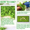 Artificial Green Moss for Home and Garden Decor - DIY Crafts and Gifts  ourlum.com   