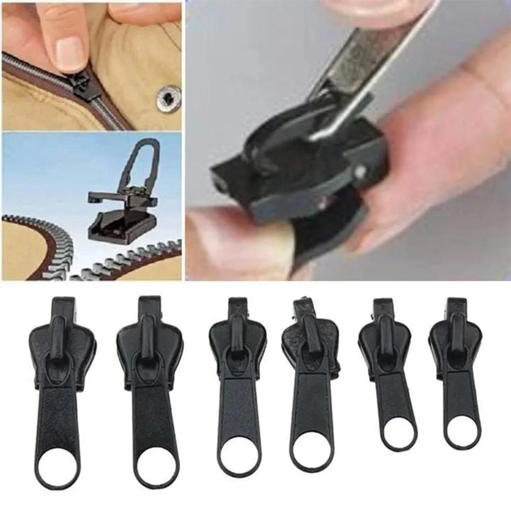 6-Piece Instant Zipper Repair Kit with Multiple Sizes for Easy DIY Zipper Fix  ourlum.com Default Title  