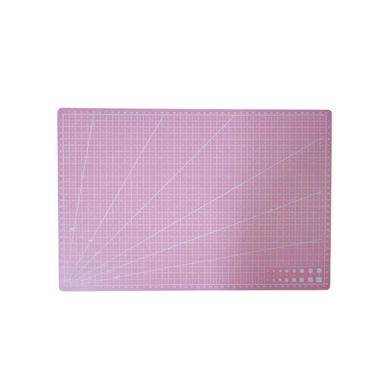 Crafting Companion A3 Double-Sided Cutting Mat Set with 5 Color Options  ourlum.com Pink  