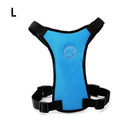 Breathable Mesh Dog Harness with Car Safety Belt - Adjustable Straps for Pet Comfort  ourlum.com Blue 2 Other United State