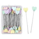 50/100pcs Colorful Dressmaking Pins Set for Embroidery, Patchwork & DIY  ourlum.com 05 50pcs 