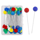 50/100pcs Colorful Dressmaking Pins Set for Embroidery, Patchwork & DIY  ourlum.com 06 50pcs 