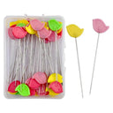 50/100pcs Colorful Dressmaking Pins Set for Embroidery, Patchwork & DIY  ourlum.com 10 50pcs 