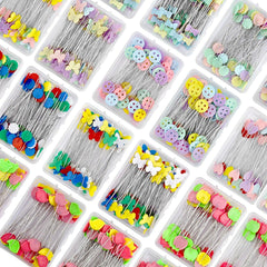 Colorful Dressmaking Pins Set: Upgrade Your Sewing Kit with Premium Nickel-Plated Pins