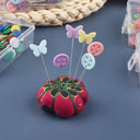 50/100pcs Colorful Dressmaking Pins Set for Embroidery, Patchwork & DIY  ourlum.com   