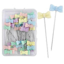 50/100pcs Colorful Dressmaking Pins Set for Embroidery, Patchwork & DIY  ourlum.com 01 50pcs 