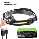 Outdoor Adventure Pro LED Headlamp Waterproof Hands-Free Light