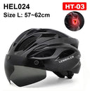 NEWBOLER LED Cycling Helmet with Adjustable Fit and Superior Protection  ourlum.com HEL024 HT03 l 