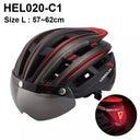 NEWBOLER LED Cycling Helmet with Adjustable Fit and Superior Protection  ourlum.com HEL020 C1 l 