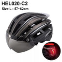 NEWBOLER LED Cycling Helmet with Adjustable Fit and Superior Protection  ourlum.com HEL020 C2 l 