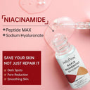 Youthful Glow Niacinamide Serum with Peptides and Hyaluronic Acid  ourlum.com   