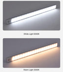 Motion Sensor LED Under Cabinet Light with USB Recharge - Modern Kitchen Closet Lamp  ourlum.com   