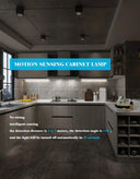 Motion Sensor LED Under Cabinet Light with USB Recharge - Modern Kitchen Closet Lamp  ourlum.com   