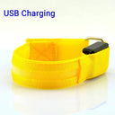 Night Runner's LED Safety Armband for Outdoor Activities  ourlum.com USB Charging 4 United State 