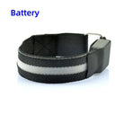 Night Runner's LED Safety Armband for Outdoor Activities  ourlum.com Battery 1 United State 