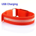 Night Runner's LED Safety Armband for Outdoor Activities  ourlum.com USB Charging 2 United State 