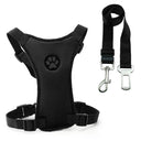 Breathable Mesh Dog Safety Harness with Vehicle Safety Belt - Medium to Large Dogs  ourlum.com   