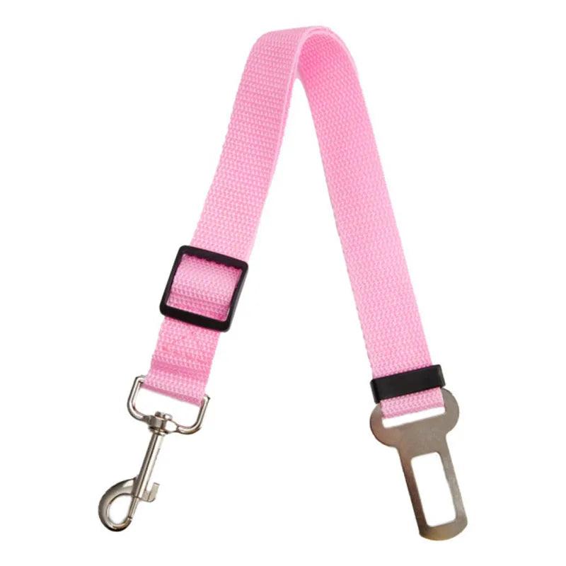Adjustable Nylon Dog Leash with Car Safety Belt for Small to Medium Dogs  ourlum.com   