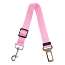 Adjustable Nylon Dog Leash with Car Safety Belt for Small to Medium Dogs  ourlum.com Pink M 