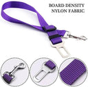 Adjustable Nylon Dog Leash with Car Safety Belt for Small to Medium Dogs  ourlum.com   