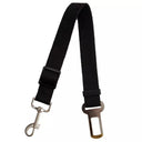 Adjustable Nylon Dog Leash with Car Safety Belt for Small to Medium Dogs  ourlum.com Black M 