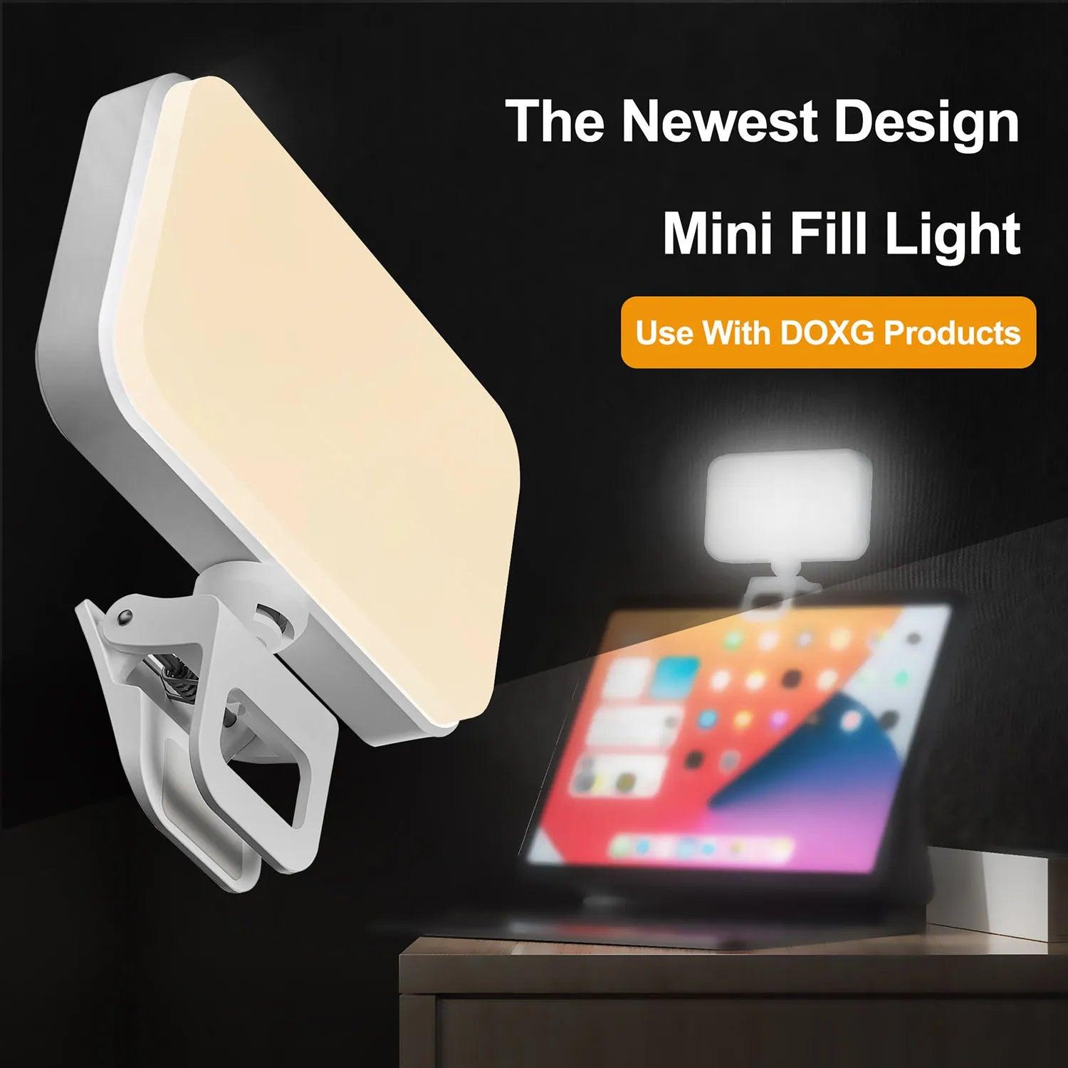 Illuminate Your Video Conferences with Clip-On On-Camera Video Lights for Laptop Smartphone iPad Macbook  ourlum.com   
