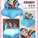 One Piece Anime Character Night Light - LED Bedroom Decor for Fans of Luffy, Zoro, Nami, and Sanji  ourlum.com Franky  