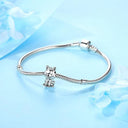 Love Pet Paw Charm Sterling Silver for Pandora Jewelry