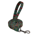 Colorful Personalized Nylon Dog Collar and Leash Set with Custom ID - Ideal for Small, Medium, Large Dogs  ourlum.com Green Leash S 