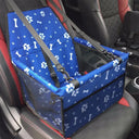 Waterproof Dog Car Seat Cover Stylish Pet Travel Basket